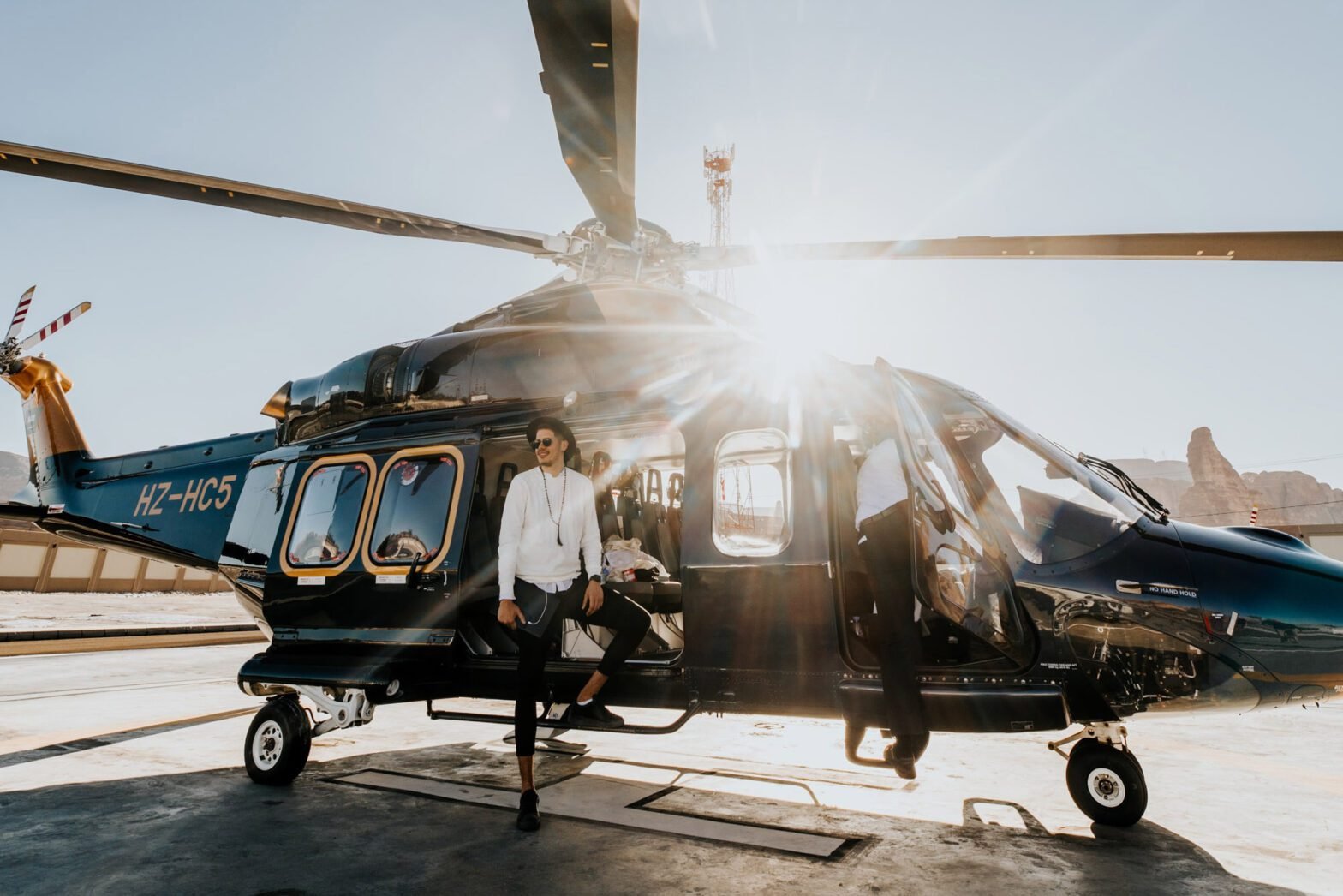 Helicopters in Cannes